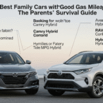 Best Family Cars with Good Gas Mileage: The Parent's Survival Guide