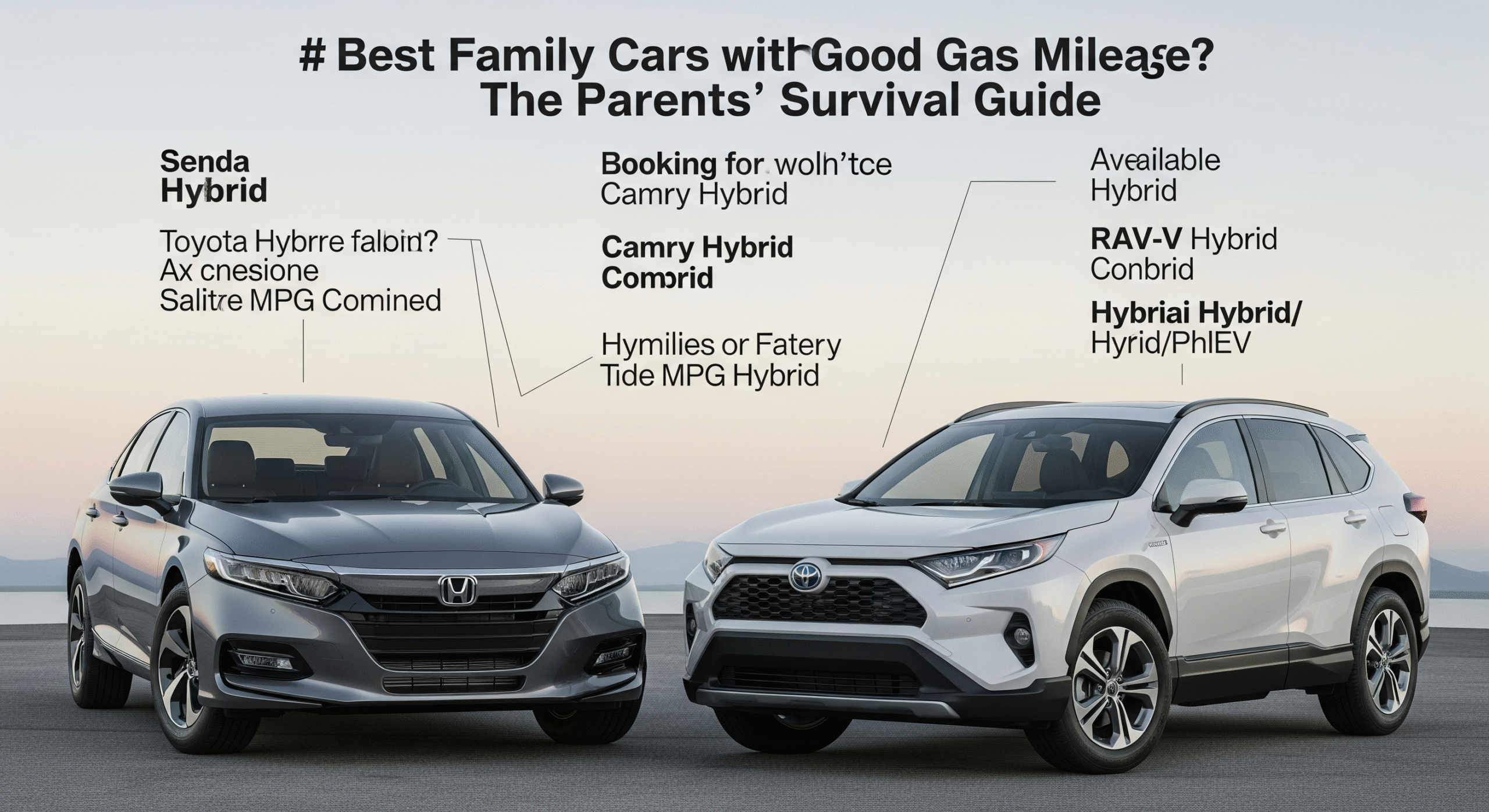 Best Family Cars with Good Gas Mileage: The Parent's Survival Guide