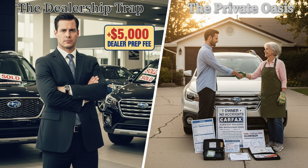 Buying a used car from a private seller