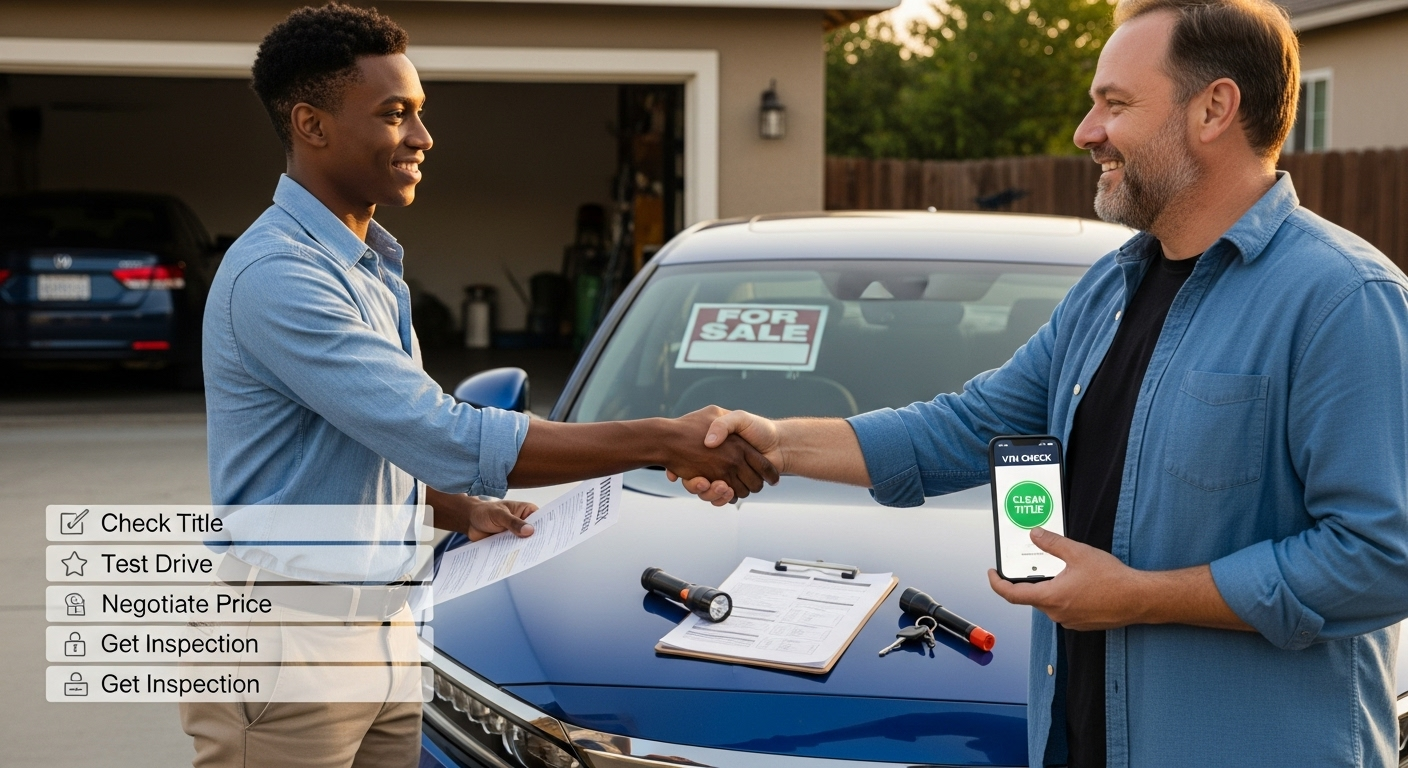 Buying a Used Car From a Private Seller